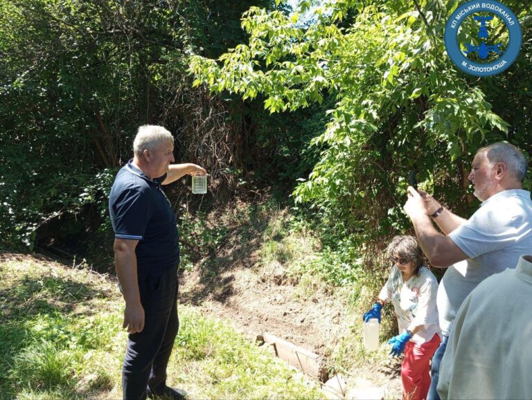 Результат дослідження стічної води на очисних спорудах Золотоноші